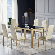 Mollai collection 7 discount piece dining set